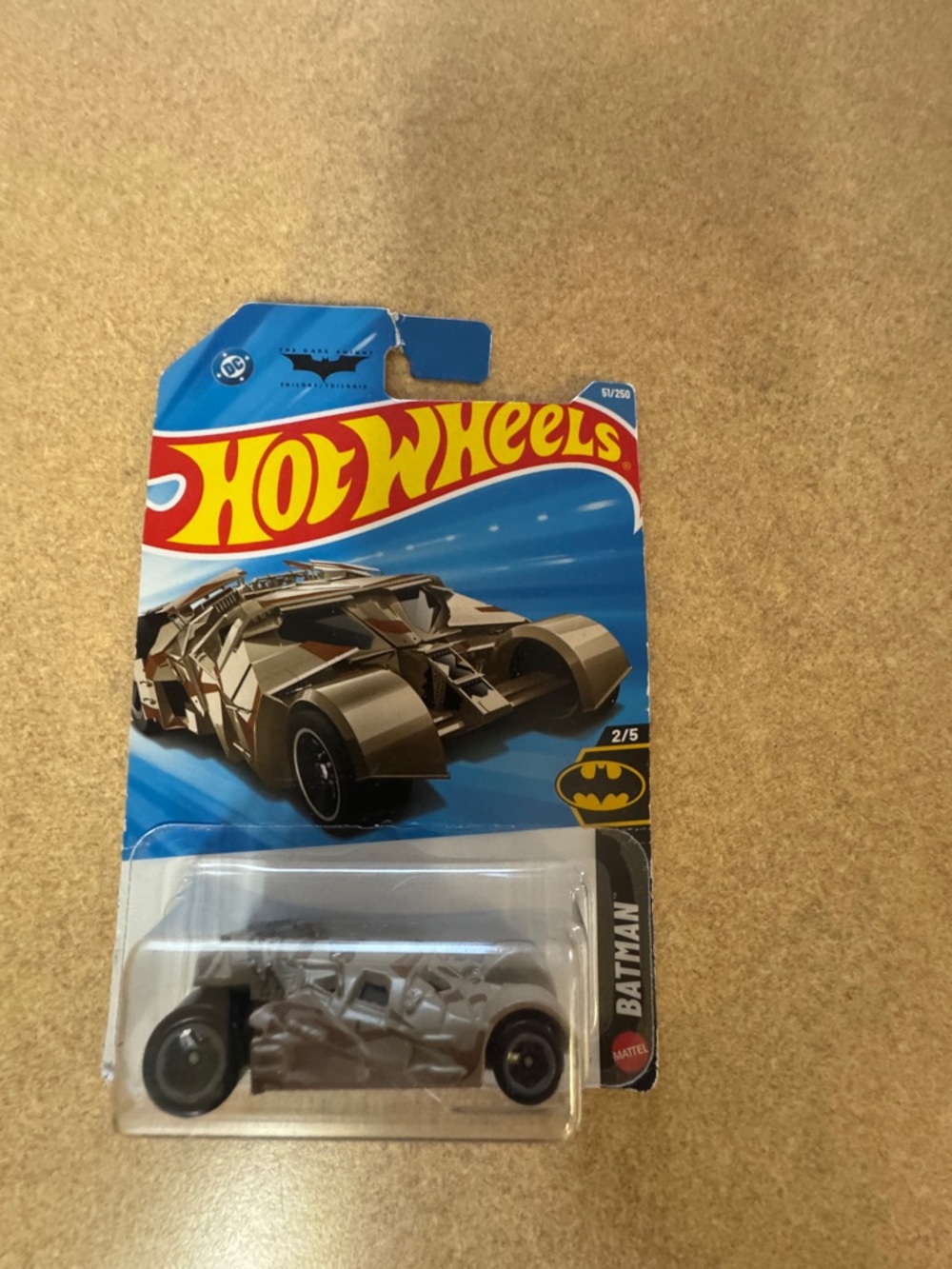 3 Batman Hot Wheels Cars